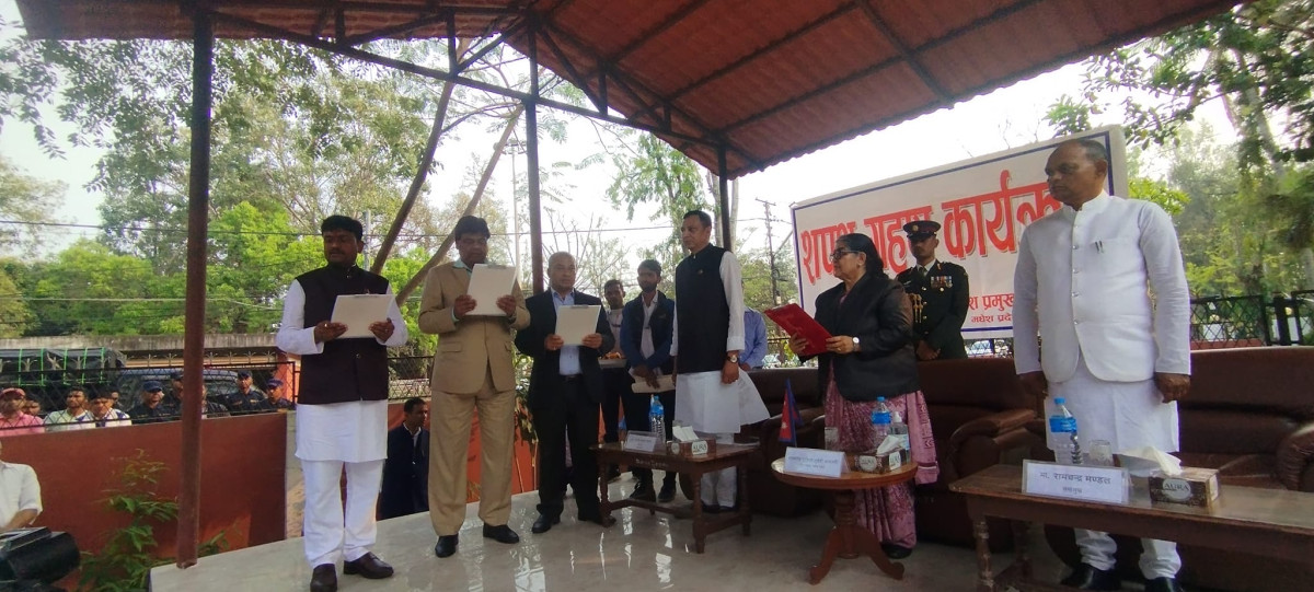 मधेस प्रदेशमा मन्त्रिपरिषद् विस्तार