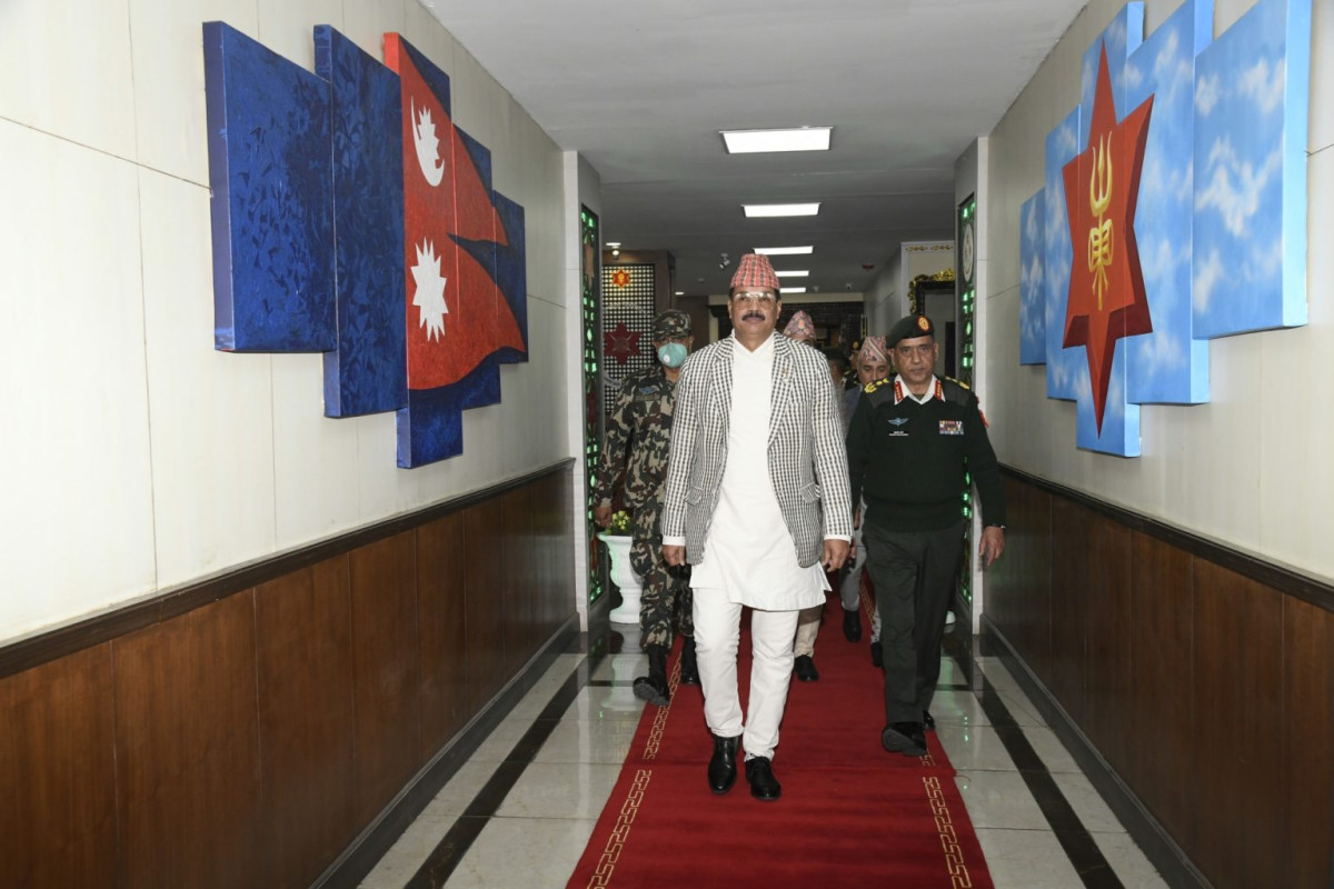 पूर्वाधार निर्माणको काम चित्त नबुझे ‘एक्सन’ मा जाने छौँ  : रक्षा मन्त्री