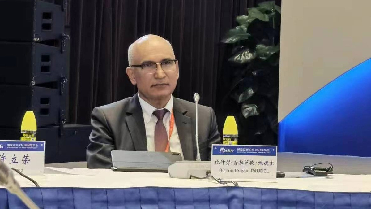 चीनको ‘जिडिआइ’ बाट नेपालले पनि लाभ लिनसक्छः उपाध्यक्ष पौडेल