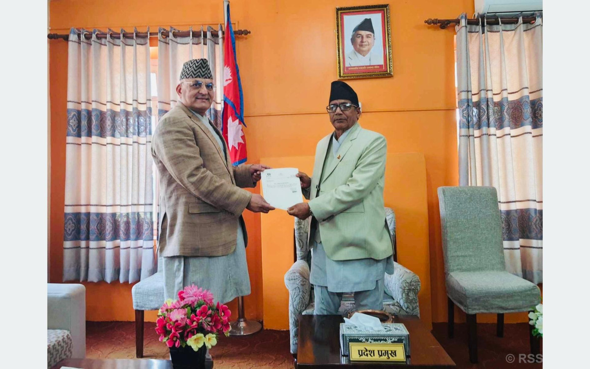 गण्डकी प्रदेश सरकारका मुख्यमन्त्री पाण्डेद्वारा राजीनामा