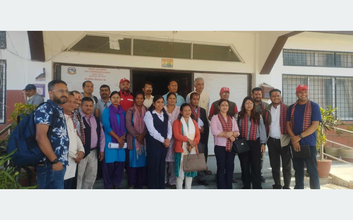 टीकापुरमा विपद् व्यवस्थापन पूर्वतयारीको अनुगमन