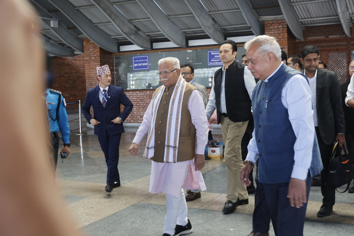 भारतका विद्युत् मन्त्री मनोहरलाल खट्टर दुई दिने नेपाल भ्रमणमा, यस्तो छ भ्रमण र भेटघाट तालिका