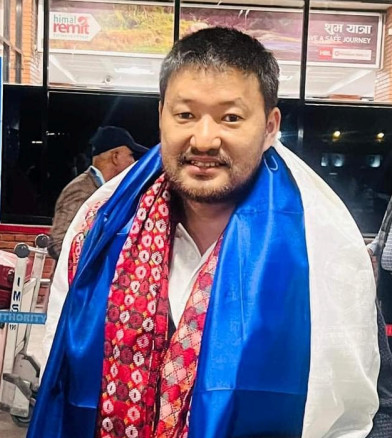 युवा संघको अध्यक्षमा क्षितिज थेबे निर्वाचित