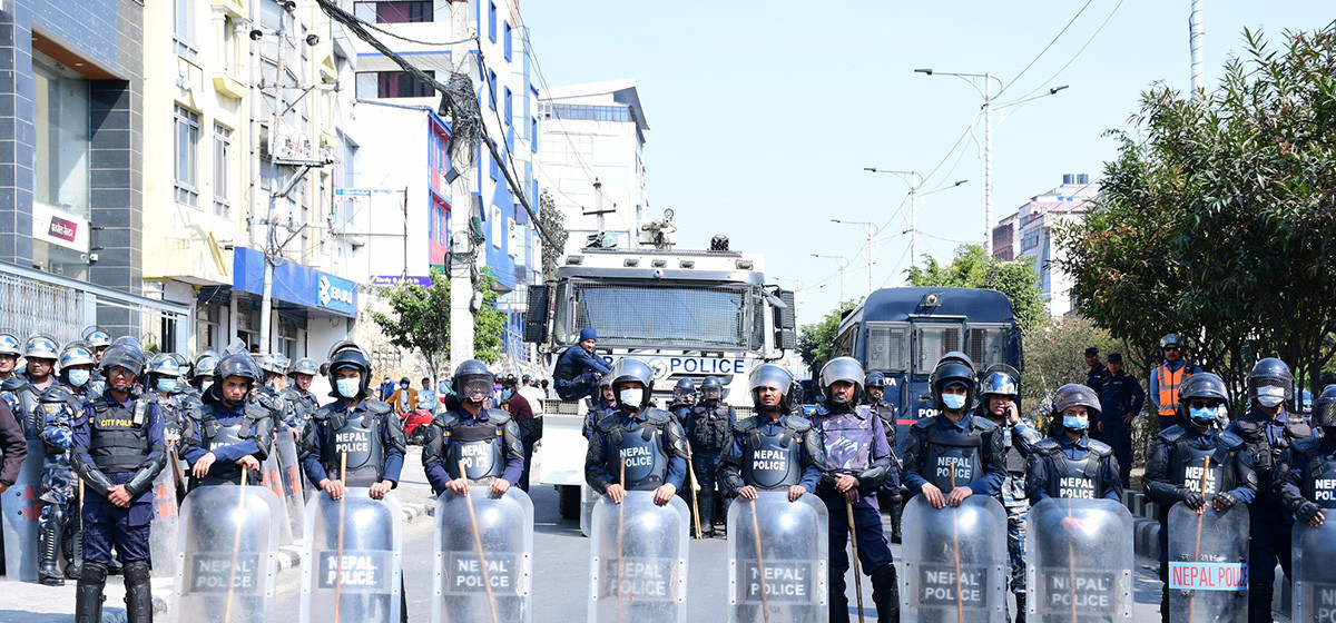 गणतन्त्र दिवसमा काठमाडौंमा कडा सुरक्षा व्यवस्था