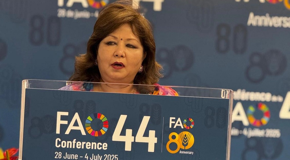 दिगो कृषि र जलवायु वित्तको मागमा परराष्ट्रमन्त्रीको जोड