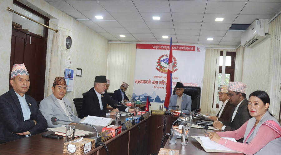 कर्णाली प्रदेश मन्त्रिपरिषद्को निर्णय: अधिवेशन अन्त्य सिफारिस, सचिव सरुवा र सूचनाको हक अनुगमन समिति गठन