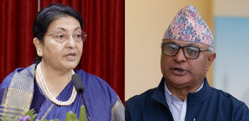 मुख्यमन्त्री कार्कीले पूर्वराष्ट्रपति विद्यादेवी भण्डारीसँग गोप्य भेट