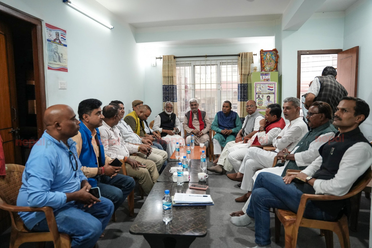 रेशम चौधरीलाई समर्थन, गौर घटनाको अनुसन्धानमा आशंका: संघीय लोकतान्त्रिक मोर्चाको कडा अडान