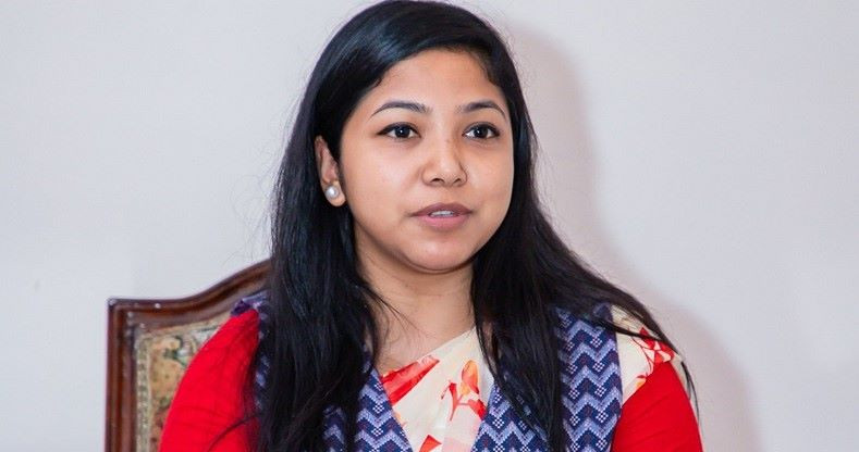 विश्व युवा शिखर सम्मेलनमा सहभागी हुन उपप्रमुख सुनिता डंगोल जेनेभा प्रस्थान