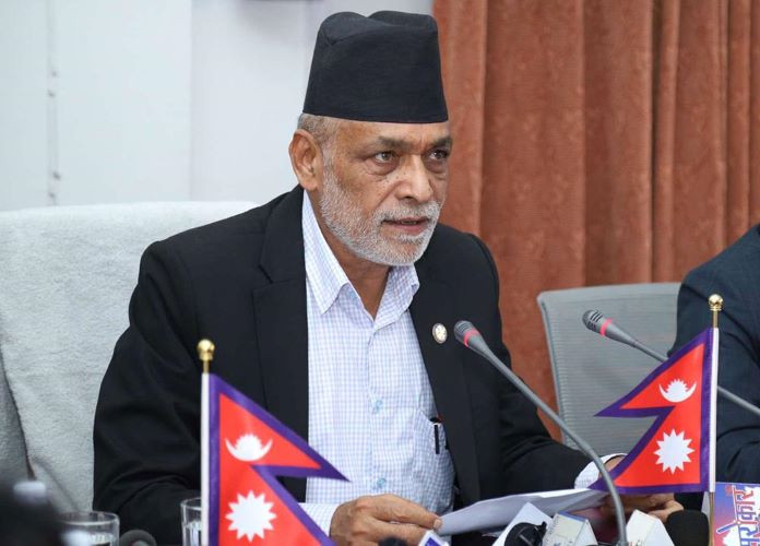 कृषिमन्त्री रामनाथ अधिकारीद्वारा राजीनामा