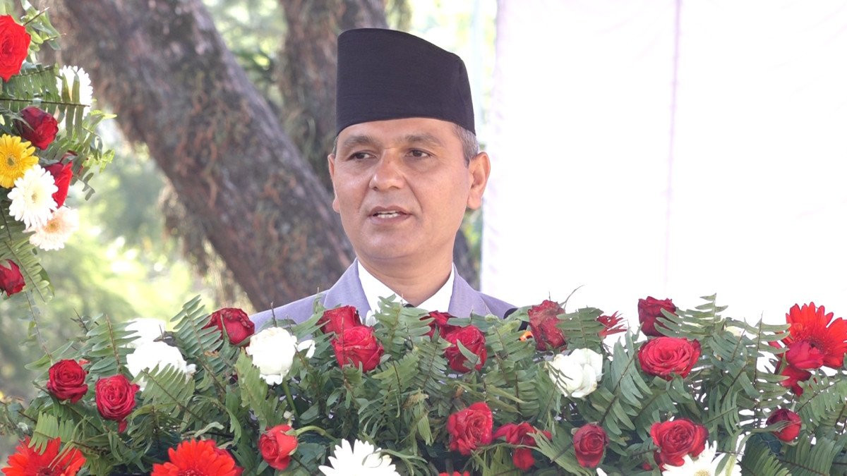 प्रहरीलाई साधन स्रोत उपलब्ध गराउन गम्भीरताका साथ प्रयास गर्छुः गृहमन्त्री अर्याल