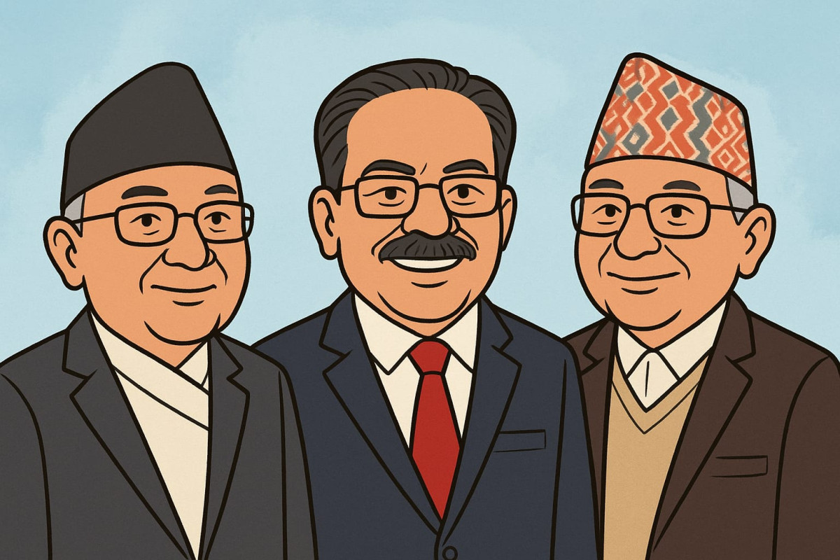 ओली महाधिवेशनमा व्यस्त, प्रचण्ड–माधव संगठन विस्तारमा आक्रामक